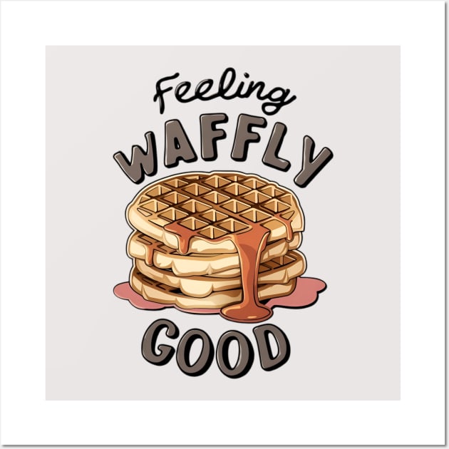 feeling waffly good Wall Art by CreationArt8